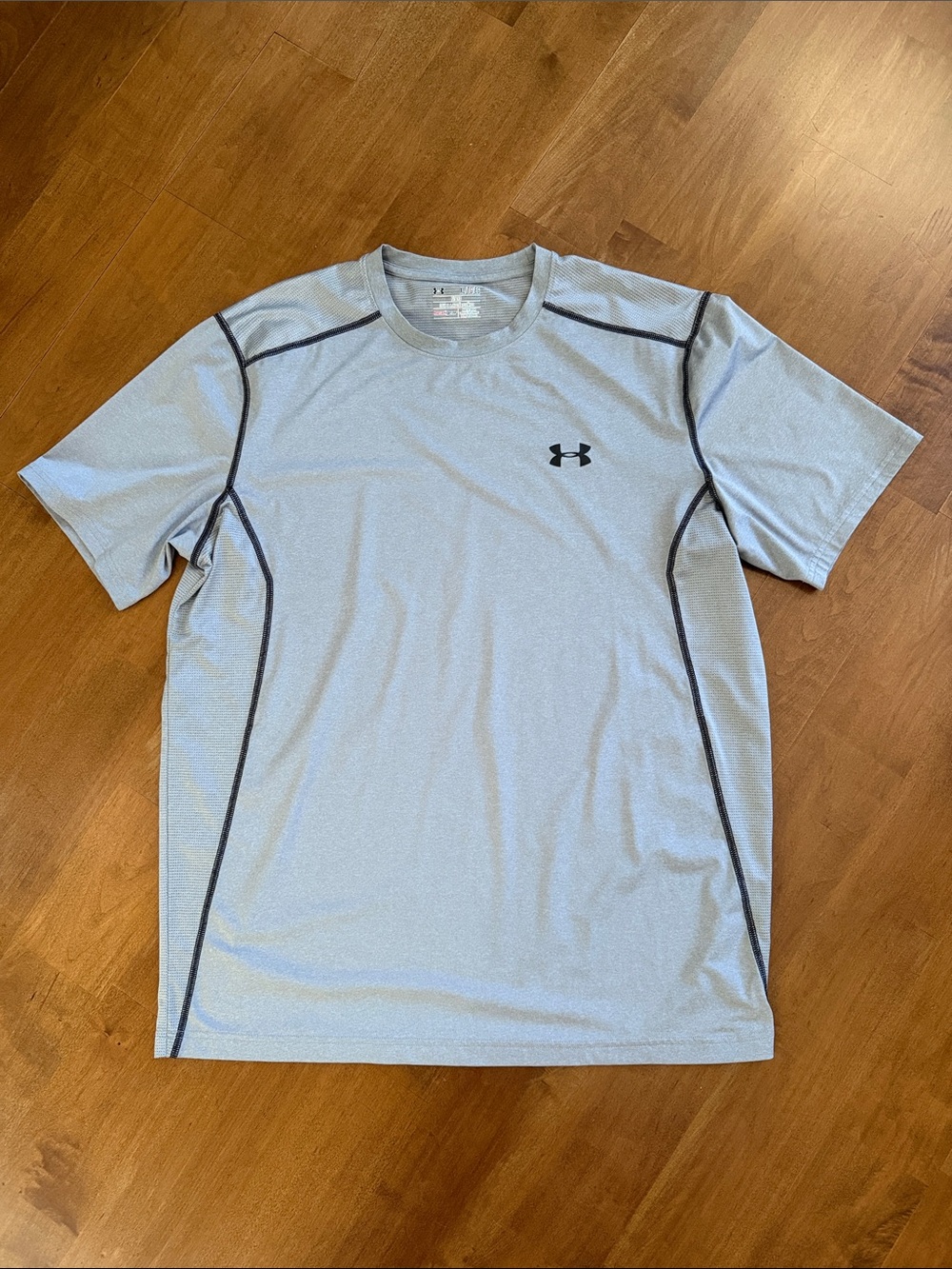 UNDER ARMOUR Gray Athletic Short-Sleeve Tee